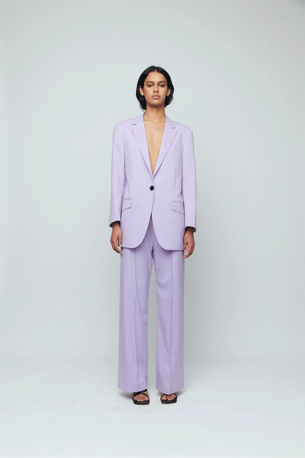 Boxy Blazer - Lavender