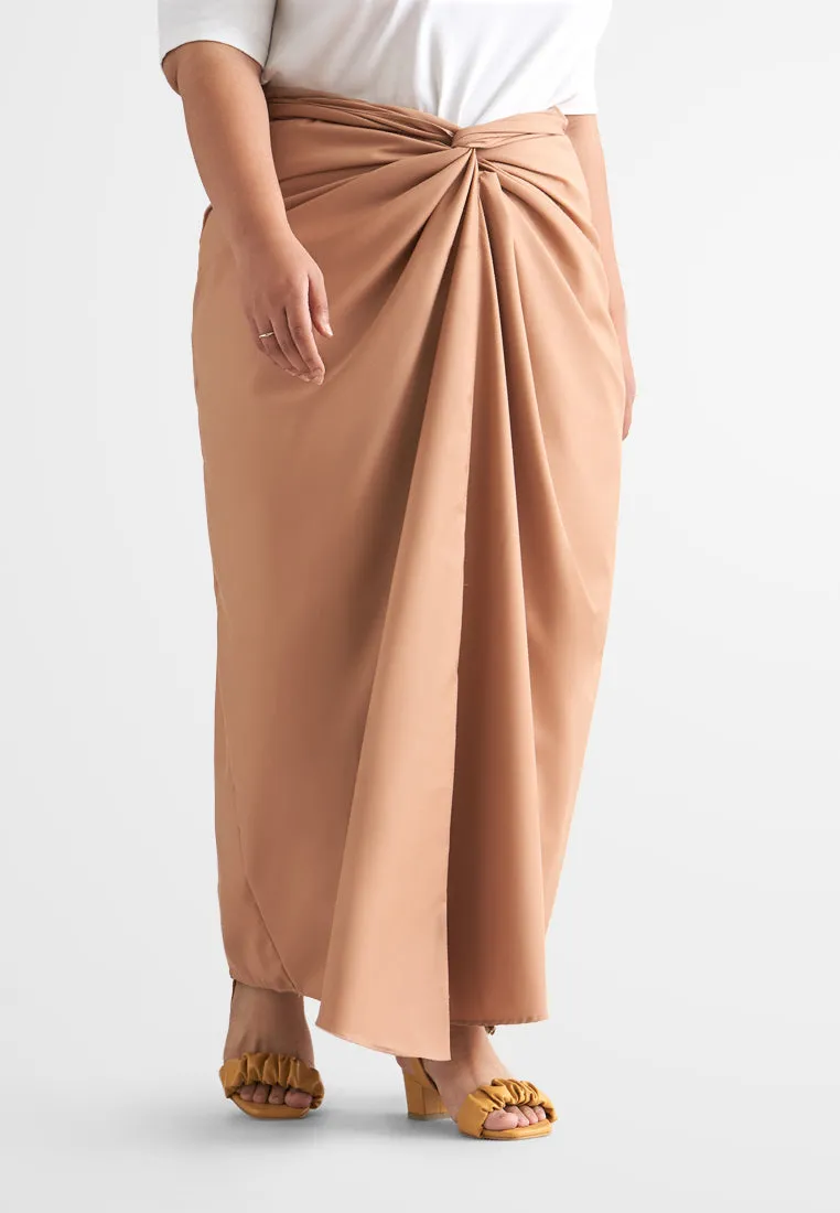 Cik Semi-Instant Minimalist Pario Skirt - Wasabi Green