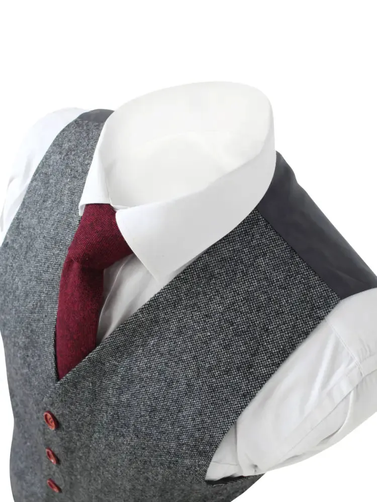 Grey Classic Tweed 3 Piece Suit