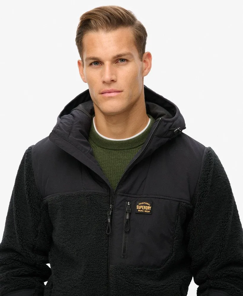 Hood Expedition Borg Hybrid Noir Jacket