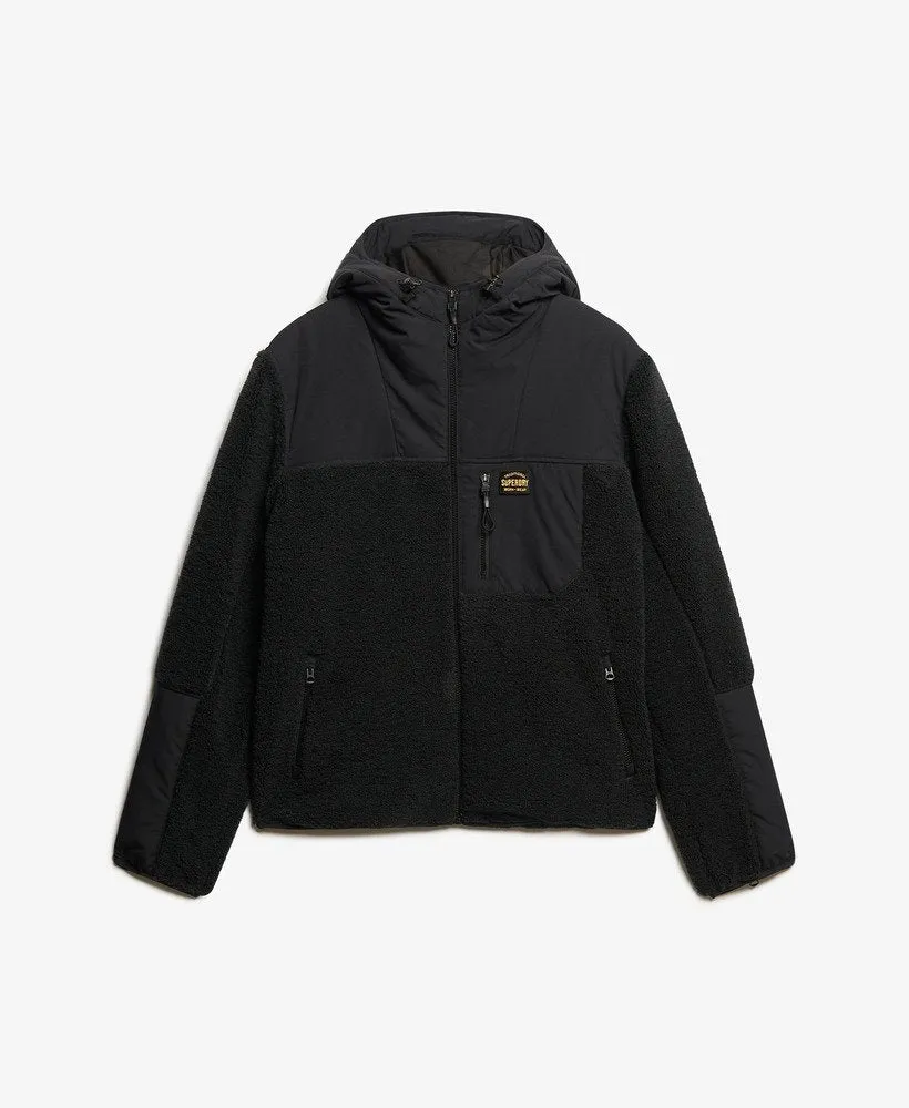 Hood Expedition Borg Hybrid Noir Jacket