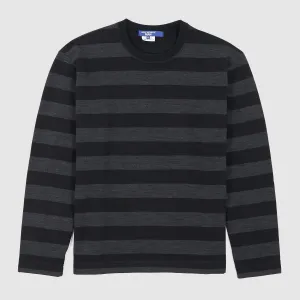 Junya Watanabe Man Relaxed Striped Crew Neck Sweater