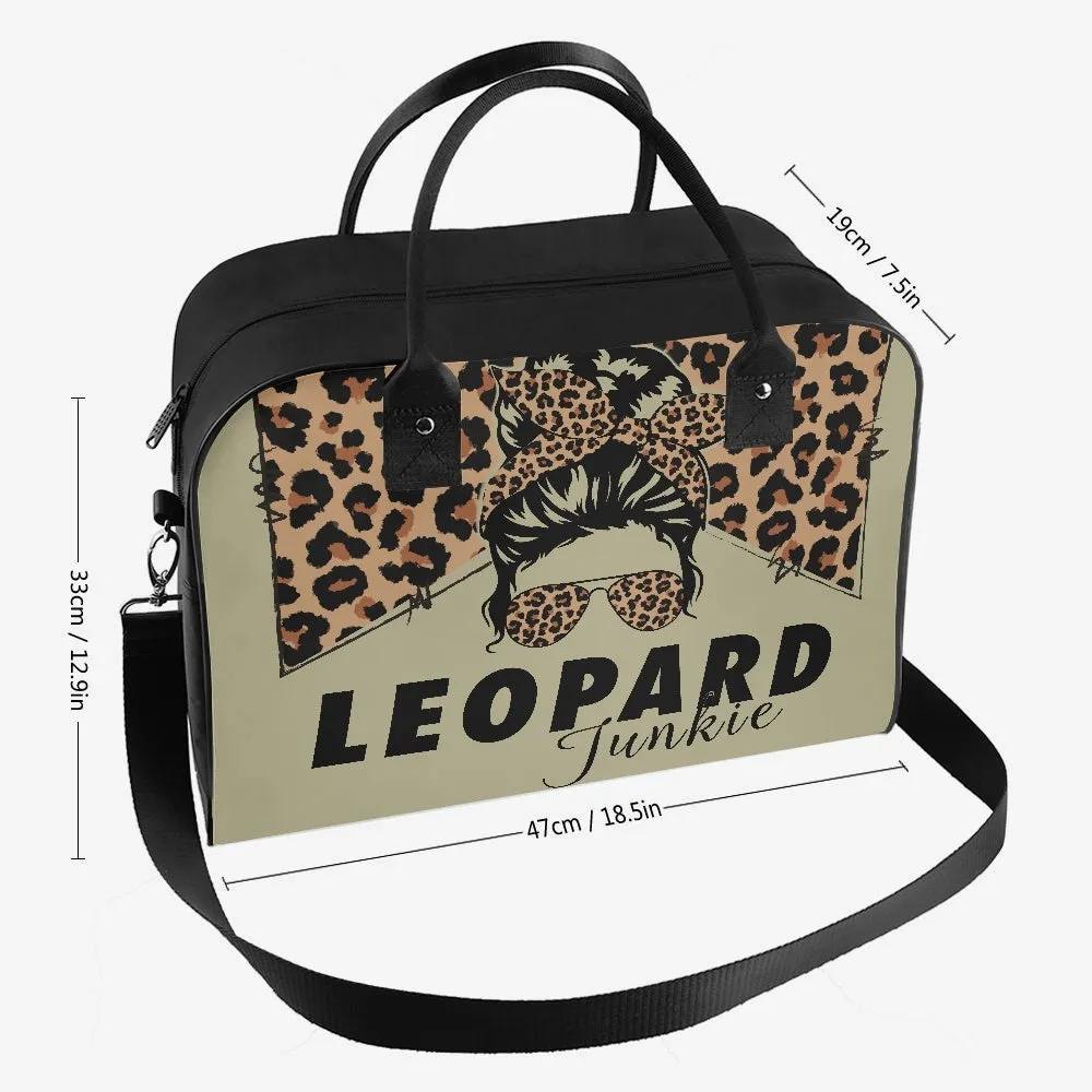 Leopard Junkie Large Travel Handbag