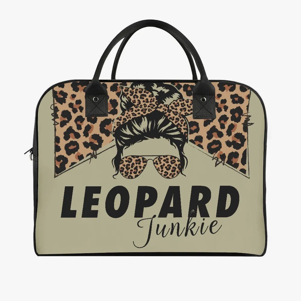 Leopard Junkie Large Travel Handbag