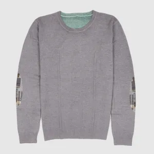 Szen Art Crew Neck Overdyed Lightweight Wool Pullover