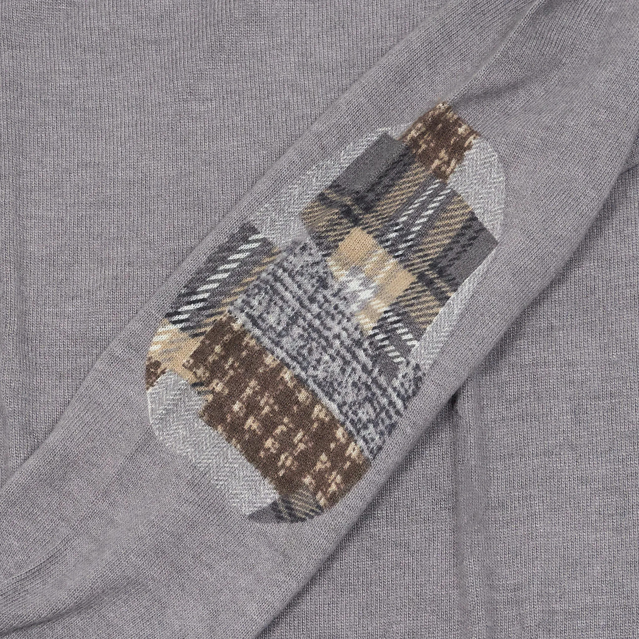 Szen Art Crew Neck Overdyed Lightweight Wool Pullover
