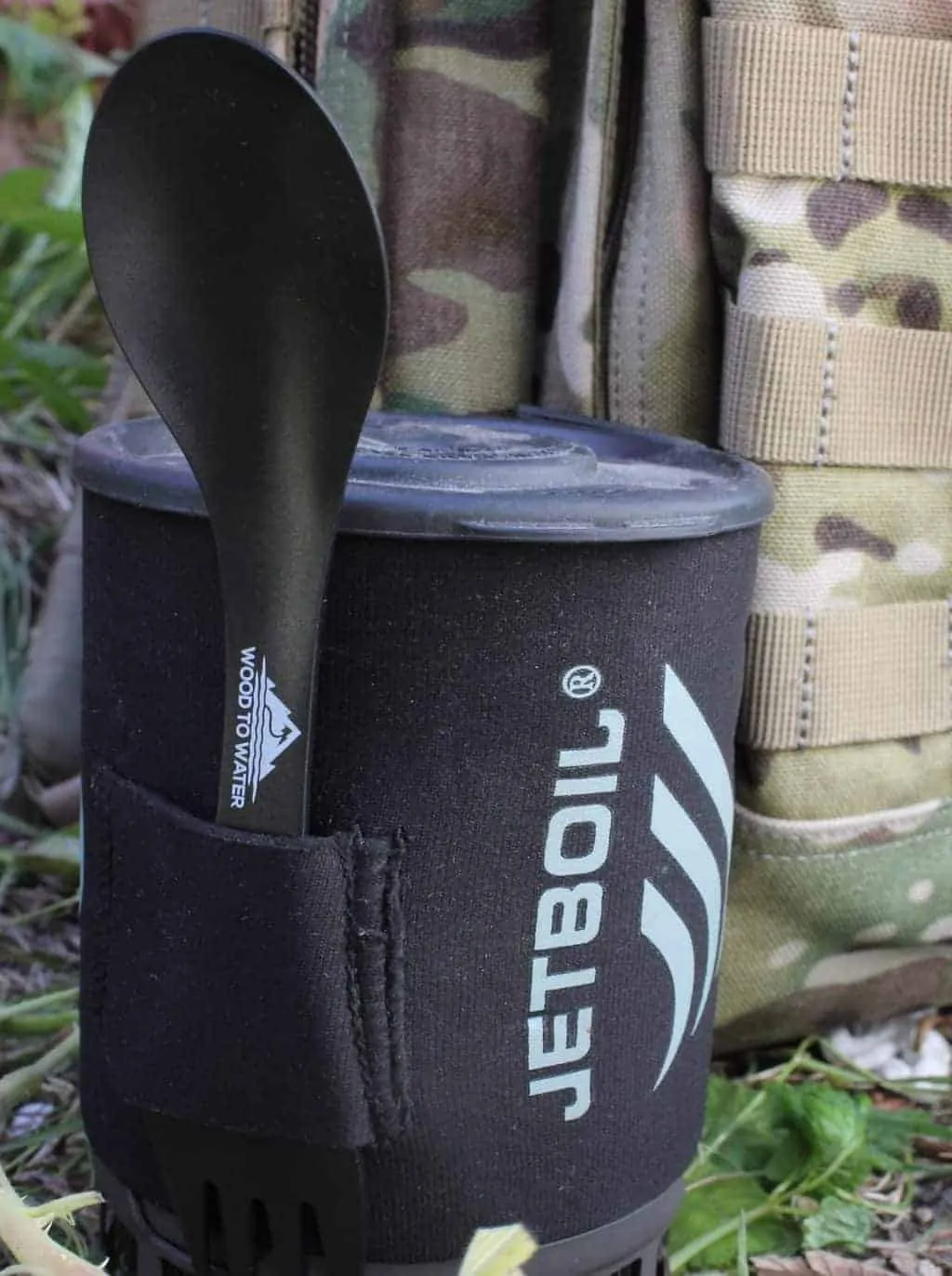 Wood To Water Spork - Black (Free with all orders over £20)
