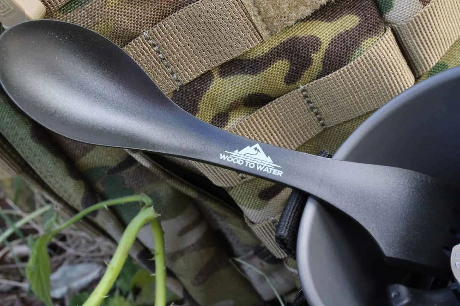 Wood To Water Spork - Black (Free with all orders over £20)