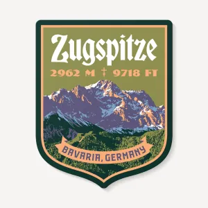 Zugspitze Decal Sticker